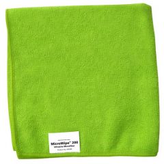 JanSan Microfibre Cloths Green