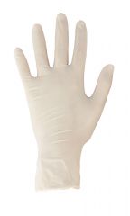 JanSan Latex Powder Free Examination Gloves Natural Small